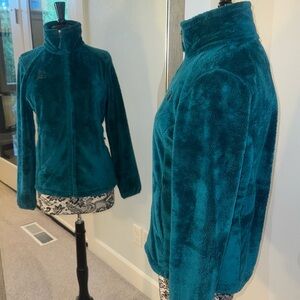 The North Face Osito 2 Fleece Jacket gorgeous Teal Green 💚💙Size Medium